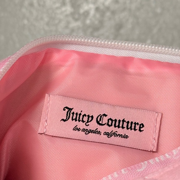 Juicy Couture Pink Quilted Cosmetic Bag+Travel Bottle - Picture 5 of 6